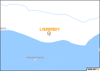 map of Lismanovy