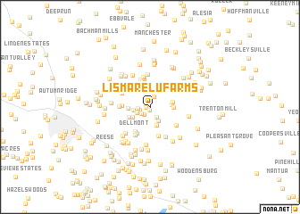 map of Lismarelu Farms