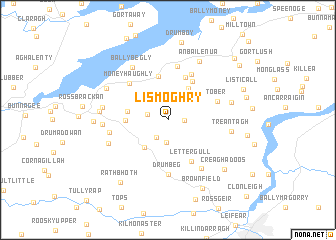 map of Lismoghry