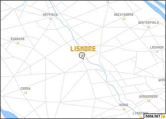 map of Lismore
