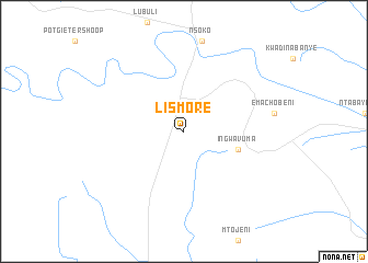 map of Lismore