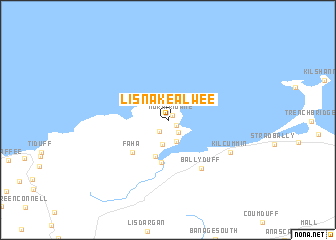 map of Lisnakealwee