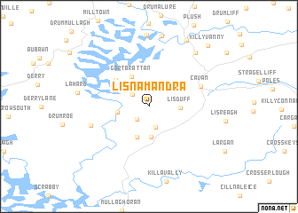 map of Lisnamandra