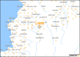 map of Lisna