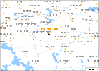 map of Lisomadaun