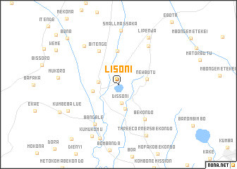 map of Lisoni