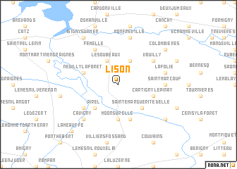 map of Lison