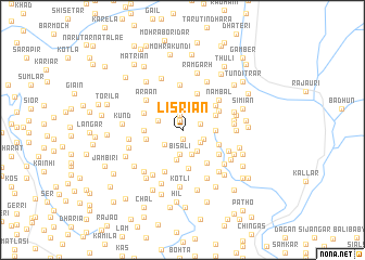 map of Lisriān