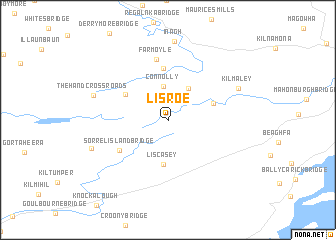 map of Lisroe