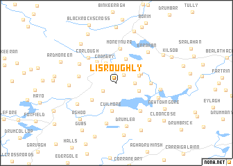 map of Lisroughly