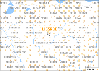 map of Lissade