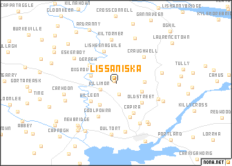 map of Lissaniska