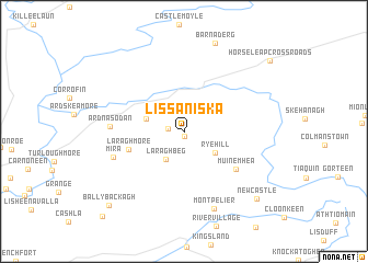 map of Lissaniska