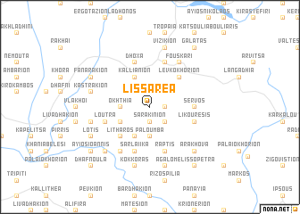 map of Lissaréa