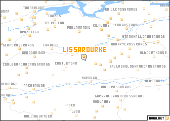 map of Lissarourke