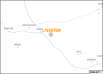 map of Lissenga