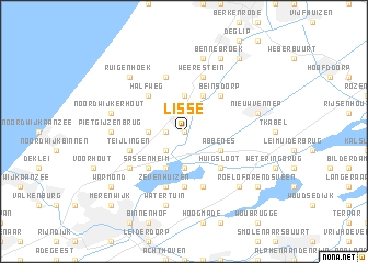 map of Lisse