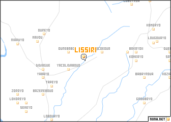 map of Lissiri