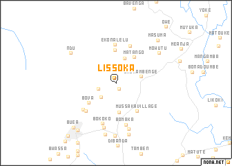 map of Lissoka