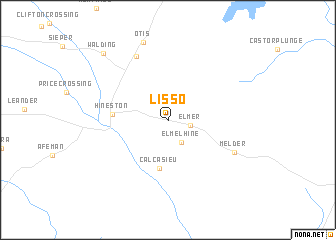 map of Lisso