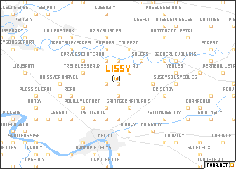 map of Lissy