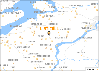 map of Listicall