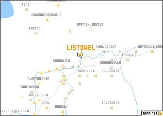 map of Listowel