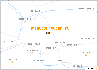 map of (( Listvyazhnyy Ruchey ))