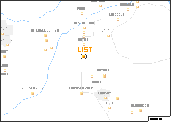 map of List