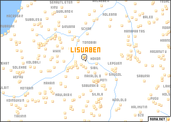 map of Lisuaben