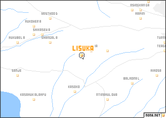 map of Lisuka