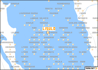 map of Lisulo