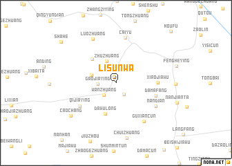 map of Lisunwa