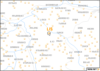 map of Lis