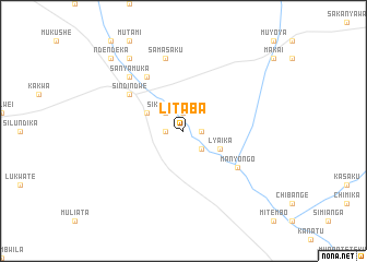 map of Litaba