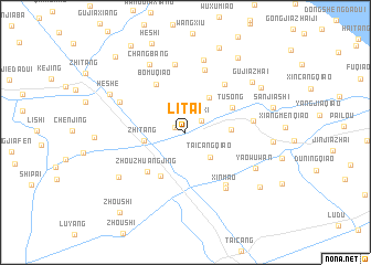 map of Litai