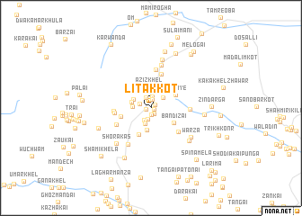 map of Litak Kot