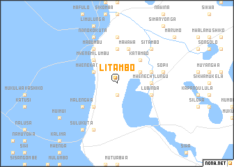 map of Litambo