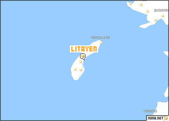 map of Litayen