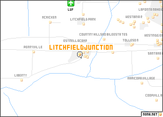 map of Litchfield Junction