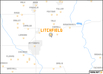 map of Litchfield