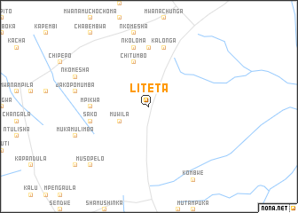 map of Liteta