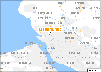 map of Litherland