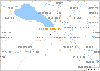 map of Lithótopos