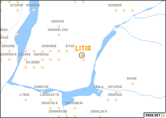 map of Litia