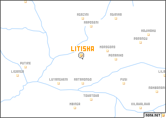 map of Litisha