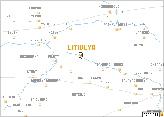 map of Litivlya