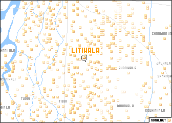 map of Litīwāla