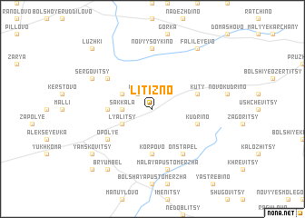 map of Litizno