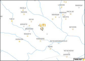 map of Liti